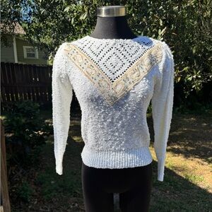 Vintage 1970s Deadstock Le Sah Petites Sweater